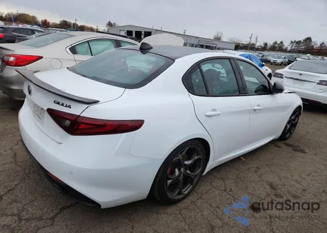 2021 Alfa Romeo Giulia Ti from USA, damaged, VIN ZARFANBN1M7643814